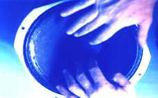 Bonding The Spider And The Cone To The Frame Or Basket