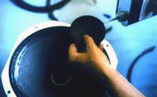 Bonding The Dust Cap To The Cone